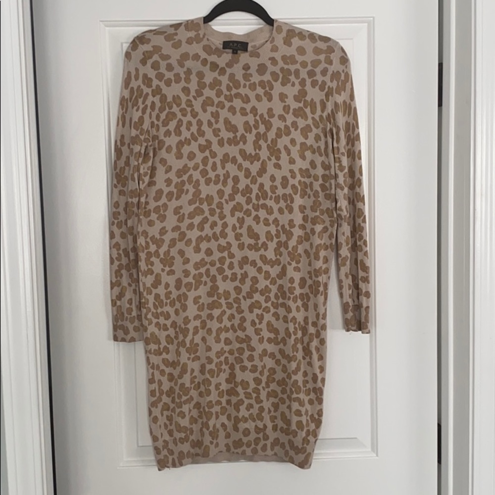 Leopard print dress